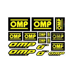 OMP Italy Sticker Sheet Design