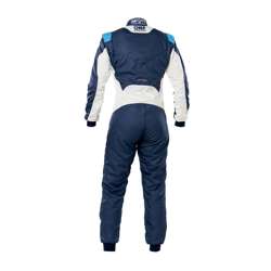 OMP Italy TECNICA EVO MY21 Racing Suit Navy blue (FIA homologation)