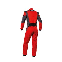 OMP Italy TECNICA HYBRID Racing Suit red (FIA)