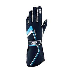 OMP Italy TECNICA MY21 Racing Gloves Dark Blue (FIA)