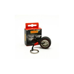 Pirelli Italy Tyre Keyring red