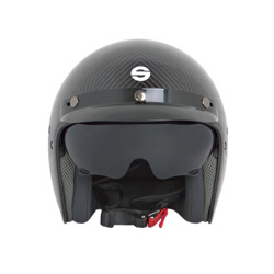 Sparco Italy CLUB J-1 Open Face Helmet Carbon