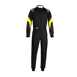 Sparco Italy Competition MY22 Racing Suit black/yellow (FIA)