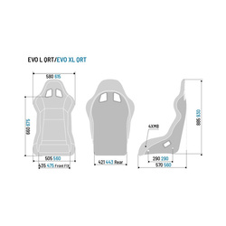 Sparco Italy EVO L QRT MY20 Car Seat (FIA homologation)