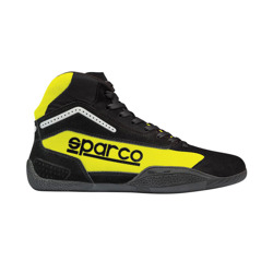 Sparco Italy GAMMA KB-4 Kart Shoes Black/Yellow (with homologation CIK)