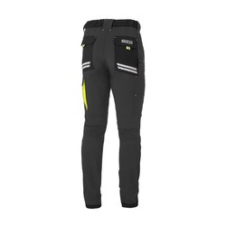 Sparco Italy Light TECH mechanic trousers grey-yellow