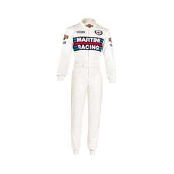 Sparco Italy MARTINI RACING Suit white (FIA homologation)