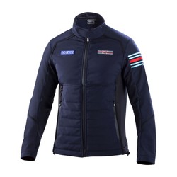 Sparco Italy Mens Martini Racing softshell jacket navy