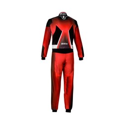 Sparco Italy PRIME K 8877-2022 Karting Suit black-red (FIA)