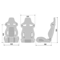 Sparco Italy R333 MY21 Car Seat black