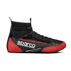 Sparco Italy SUPERLEGGERA MY23 Racing Shoes Black/Red (FIA)