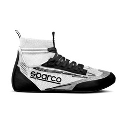 Sparco Italy SUPERLEGGERA MY23 Racing Shoes White/Black (FIA)