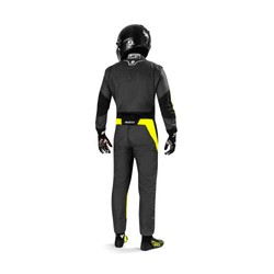 Sparco Italy SUPERLEGGERA Racing Suit Grey-Yellow (FIA)