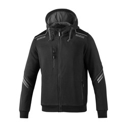 Sparco Italy TECH Hooded Sweatshirt black