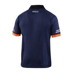 Sparco Italy TECH Mens Poloshirt navy/orange