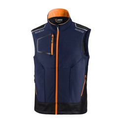 Sparco Italy TECH Mens Vest navy/orange