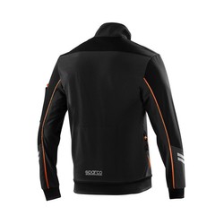 Sparco Italy TECH Mens jacket black-orange