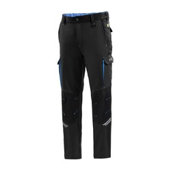 Sparco Italy TECH mechanic trousers black/blue