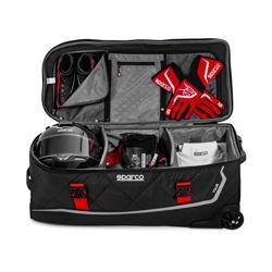 Sparco Italy TOUR Trolley Bag black