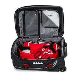 Sparco Italy TRAVEL Trolley Bag black/red