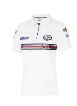 Sparco Replica Martini Racing women's polo shirt