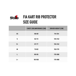 Stilo Italy Curva 8870 Kart Rib Protection Vest (FIA)