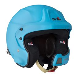 Stilo Italy WRC DES Rally Open Face Helmet Blue (FIA)