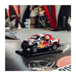 Toyota Gazoo Rally-Raid 1:24 Model Car HILUX T1+ Dakar Winner