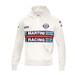 Men's Sweatshirt Hood Sparco Martini white