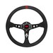 OMP Italy CORSICA Suede Steering Wheel black-red