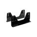 OMP Universal Aluminium Seat Brackets Black - 400 mm