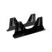 OMP Universal Aluminium Seat Brackets Black - 495 mm