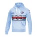 Sparco Italy Mens Martini Racing Hoodie light blue